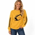thumbnail image 5 of Game Day Shirts Women, 2026 Football Mom Sweatshirts Fall Cute Trendy Graphic Pullover Long Sleeve Gameday Outfits,S, 5 of 6