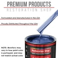 thumbnail image 4 of Restoration Shop - Cosmic Blue Metallic Acrylic Lacquer Auto Paint - Gallon Paint Color Only - Professional Gloss, 4 of 5