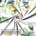 thumbnail image 5 of Green Shower Curtain, Spring Sage Green Gold Eucalyptus Leaves Branches Plants Botanical Watercolor Bath Curtains Waterproof Fabric with Hooks for Home Decor, 72Wx84H, 5 of 6