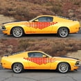 thumbnail image 4 of TFixol2pcs Universal Body Sticker Car Door Stickers Cell Type Decal Waterproof Decal Car Exterior Accessories, 4 of 6