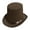 Brown, variant on Panama Hat Fedora Western Short-Brim Hat Cap for Women Men Photo Props Western Fedora for Men Women Unisex Wear