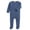 romper1-Blue, variant on Baby Footed Pajamas with Footed Unisex Cotton Snap-up Romper Jumpsuit Sleep and Play 0-12 Months,Sizes 3-6 Months
