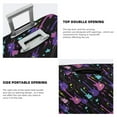 thumbnail image 5 of Daiia Colorful Guitar Luggage Cover, Thickened Washable Travel Luggage Covers, Elastic Unique Baggage Covers for 18-20 inch Luggage-Large, 5 of 9