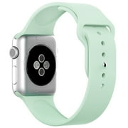 Apple Watch 3 38mm Soft Silicone Replacement Sport Band for Apple Watch Series 1 2 & 3