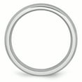 thumbnail image 2 of Cobalt Polished and Satin Grooved 6mm Band Ring 11 Size, 2 of 6