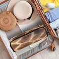 thumbnail image 5 of Hair Tools Storage with Heat Resistant Mat- The Fur Texture Of A Giraffe Printed Design Curling Iron Travel Bag/Flat Iron Case for Women, 5 of 8