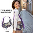 thumbnail image 3 of Sac à Bandoulière Boho Léger en Nylon avec Sangle Réglable Design Vintage Paisley pour Femmes Compact Portable Voyage Activité Extérieure, 3 of 5
