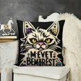 thumbnail image 2 of SHANXI Cat Mom Gifts, Cat Mom Gifts for Women, Best Cat Mom Gifts, Cat Gifts for Women, Cat Mom, Best Cat Mom Ever Pillow Covers , White 22x22in, 2 of 5
