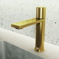 thumbnail image 5 of VIGO Halsey Single Handle Single-Hole Bathroom Faucet in Matte Brushed Gold, 5 of 11