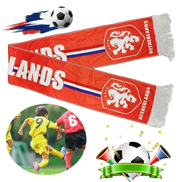 Bufandas Fútbol 140x130cm Algodón A Doble Cara para Hombres Y Mujeres Regalo