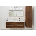 thumbnail image 2 of Hanson 4 lights bath sconce in brass with clear shade, 2 of 5