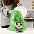 thumbnail image 6 of Coolnut Saint Patrick's Day Elves and Clover Kitchen Dish Towel Set 1Pcs,Dishcloths Sets Fast Drying Kitchen Towels Tea Towels Gift Set for Drying Cleaning Cooking Baking454 Wash cloth, 6 of 7