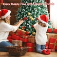 thumbnail image 4 of Gymax 9 FT Artificial Snow Flocked Christmas Tree Hinged Xmas Tree w/ Pine Cones, 4 of 10