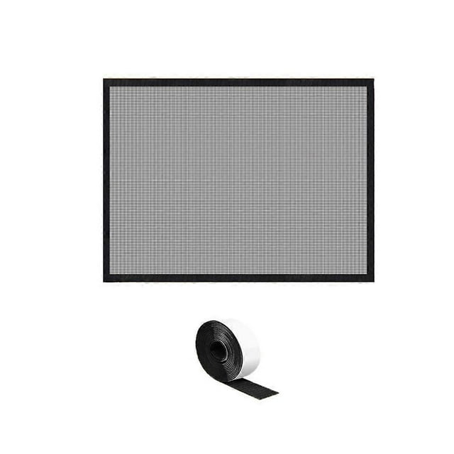 Moustiquaire de Cheminée en PVC, Protection pour Animaux avec Crochets et Housse de Sécurité pour Enfants 100cm