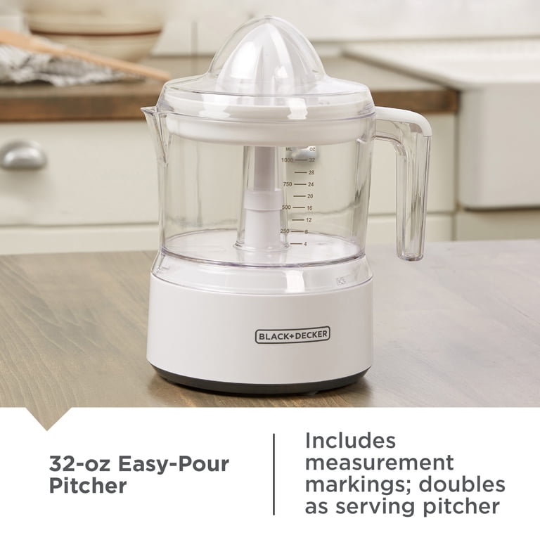 BLACK+DECKER Electric Citrus Juicer, 32 oz photo 3