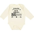 thumbnail image 3 of Inktastic So I'm Little, but I'm Gonna Be a Big Cousin Boys or Girls Long Sleeve Baby Bodysuit, 3 of 5