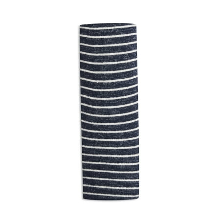 UPC: 0842332142832 | aden + anais snuggle knit swaddle blanket navy stripe