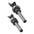 thumbnail image 4 of 2pcs Woodworking Router Bit Shank Carbide Dovetail Router Bit With Bottom Bearing Woodworking Cutters Woodworking Router Bit Set, 4 of 9