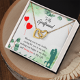 thumbnail image 4 of To My Girlfriend Missing You is my Hobby Inseparable Necklace, 4 of 7