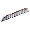 thumbnail image 1 of Daytona Bike Tool Inch Socket Harley Drive 3/8 inch 12 Piece Set (Hexagonal & Dodecagonal) With Socket Rail 72877, 1 of 2