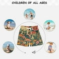 thumbnail image 6 of FORMRS Boys Swim Trunks Quick Dry Mesh Liner Boardshorts Sizes XS-XL, Floral Mushroom, 6 of 7