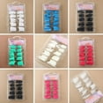 thumbnail image 3 of SPRING PARK 100Pcs DIY Acrylic Gel French Nail Art Colored French Tips False Nail Tips, 3 of 7