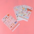 thumbnail image 4 of OHOIOLLA 2Ud Stickers De Diario Transparentes De PVC Con Arcoíris Para Decorar Agendas Y Cuadernos, 4 of 5