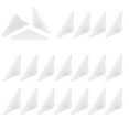 thumbnail image 1 of Uxcell 60Pcs Triangle Glass Corner Protector, 0.12 Inch Plastic Glass Table Corner Protector Transport Corner Guard for Glass, Ceramics, Wood, and Steel(Rounded Corner, Clear), 1 of 6
