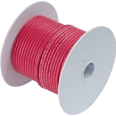 Ancor 102810 100&apos; Red 16 AWG Marine Grade Electrical Primary Tinned Copper Boat Wiring