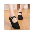 thumbnail image 6 of Daeful Kids Wear Resistant Comfort Chunky Heel Jazz Shoes Dancing Casual Round Toe Dance Shoe Light Pumps, 6 of 7