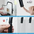 thumbnail image 4 of Kibi Macon Single Handle Pull Down Kitchen Sink Faucet, 4 of 5