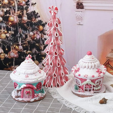 Christmas decorations Household luminous castle A
