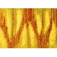 thumbnail image 1 of Ahgly Company Machine Washable Indoor Rectangle Abstract Yellow Modern Area Rugs, 2' x 3', 1 of 4
