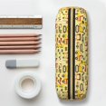 thumbnail image 6 of Uemuo Funny Construction Vehicles Printed Leather Pencil Case, Pencil Pouch, Portable Pencil Bag, Pen Case for& Office, 6 of 7