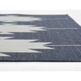 thumbnail image 5 of Momeni Baja Geometric Denim Indoor Outdoor Rug 1'8" X 3'7", 5 of 8