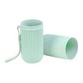 thumbnail image 2 of yuksok Portable Toothbrush Storage Box, Multifunctional Toothbrush Travel Container for green, 2 of 9