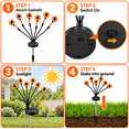 thumbnail image 6 of LOMYOLO Halloween Solar Eyeball Lights Outdoor, 2 Pack 12 LED Scary Swaying Eye Landscape Path Lights Waterproof Solar Garden Lights for Yard Lawn Walkway Patio Halloween Decorations Party Decor, 6 of 7