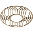 thumbnail image 2 of 20"OD x 7 3/8"ID x 1/4"T Empire Wood Fretwork Pierced Ceiling Medallion, Red Oak, 2 of 3