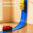 thumbnail image 2 of Yearpilrim Magnetic Wall Climbing Toy Car, Cautiecimal Anti-Gravity Wall Climbing Magnetic Track Toy Car,Pull-Back Inertial Climbing Toys Car,Cars That Drive on Walls and Ceiling, 2 of 9
