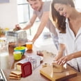 thumbnail image 7 of Dvkptbk Airtight Bread Storage Containers Bread Box Plastic Reusable Loaf Cake Clear Bread Dispenser Fresh Bread Organizer Bin, 7 of 7