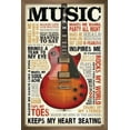 thumbnail image 1 of Music Inspires Me Wall Poster, 22.375" x 34", 1 of 5