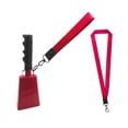 thumbnail image 3 of MERIGLARE Cowbell Decorative Hand Bell Call Cheering Bell for School Birthday Concerts red, 3 of 9