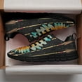 thumbnail image 3 of Native American Shoes for Men Women Running Shoes Lightweight Walking Sneakers Mesh Athletic Sport Shoes Black Size 11.5, 3 of 5