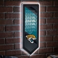 thumbnail image 2 of Jacksonville Jaguars LED Wall Pennant, 2 of 6