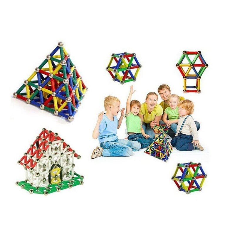103Pcs Magnetic Building Blocks Toy Kits Sticks-Construction Fancy Fun Toy Gift 