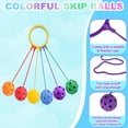 thumbnail image 4 of Ankle Skip Ball for Kids，Matte Finish, Multi-Hole Design — A Portable Agility Training Rope and Foldable Fitness Tool Suitable for Both Indoor and Outdoor Use., 4 of 7