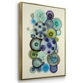 thumbnail image 3 of Geodes II Framed Premium Gallery Wrapped Canvas - Ready to Hang - 17 x 25 - Gold Floating Frame, 3 of 9