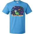 thumbnail image 3 of Inktastic I Love Space Cute Dinos and Planets T-Shirt, 3 of 5