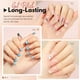 thumbnail image 3 of Set de esmaltes de uñas en gel FZANEST Jelly Nude 6 colores con lámpara UV/LED, 3 of 7