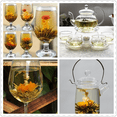 thumbnail image 3 of New 1pcs Tied Handmade Blooming Jasmine Flower Flowering Green Tea Ball, 3 of 6
